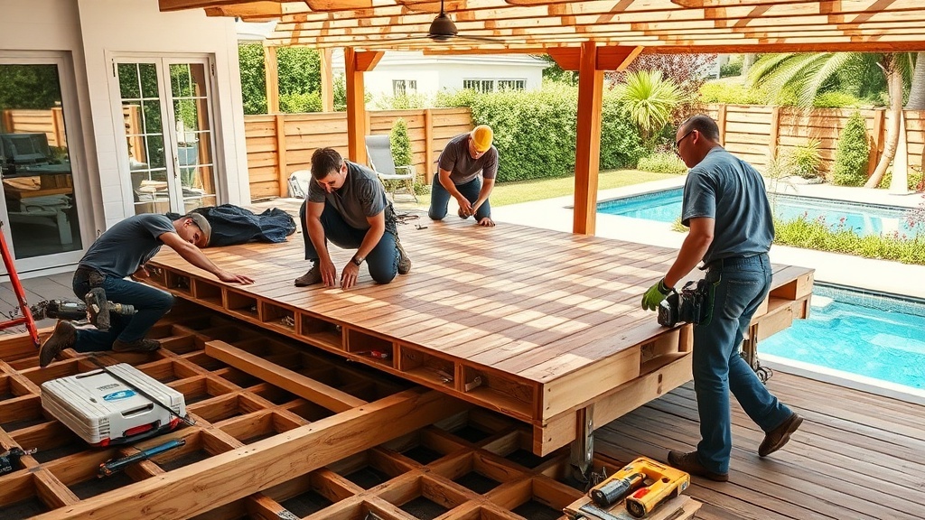 איך נראית התקנה מקצועית של דק?