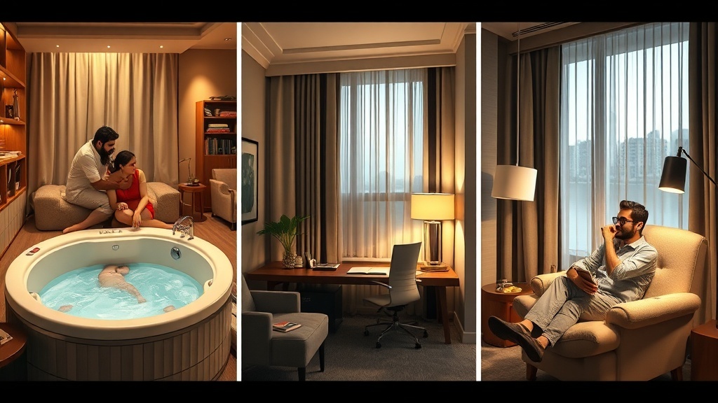 למי זה מתאים מלון עם ג'קוזי בחדר