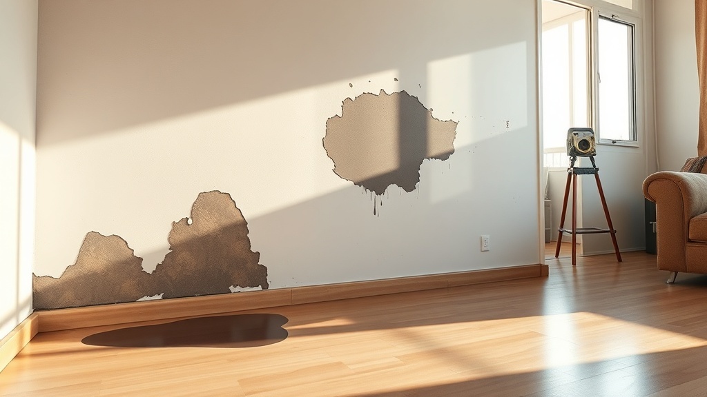 איך מזהים שיש נזילה בקיר?