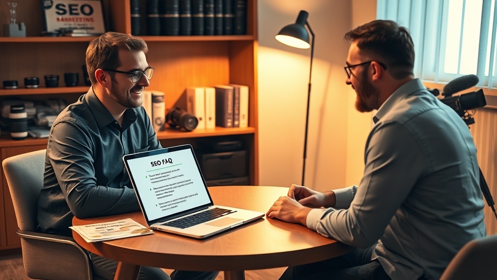 שאלות נפוצות על יועץ קידום אתרים (FAQ)